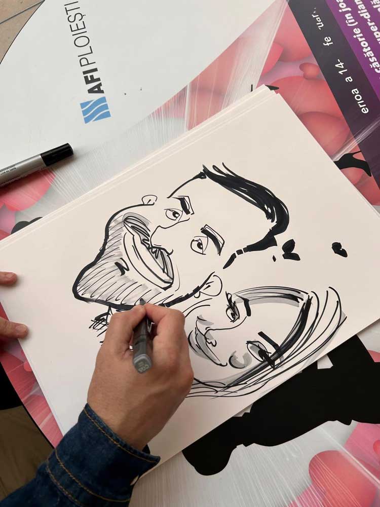 Caricatură live 6